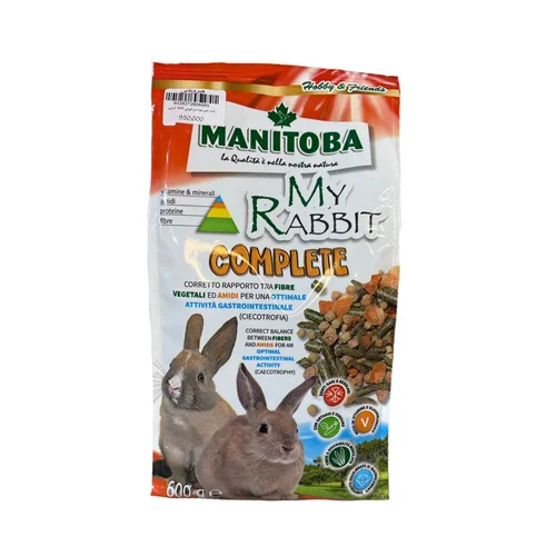 غذا مخلوط مانیتوبا خرگوش 2/5 کیلویی مدل MY RABBIT COMPLETE