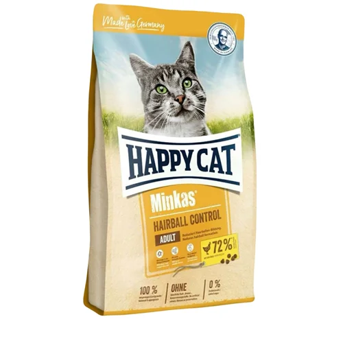 غذا خشک هپی کت گربه هیربال ۴ کیلویی