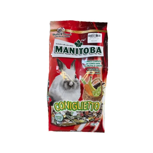 غذا مخلوط مانیتوبا خرگوش 1 کیلویی مدل CONIGLIETTO
