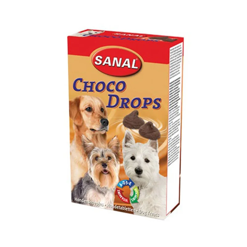 تشویقی سگ سانال کوکی شکلاتی ۱۵۰ گرمی