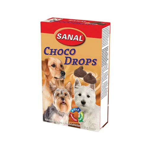 تشویقی سگ سانال کوکی شکلاتی ۱۵۰ گرمی