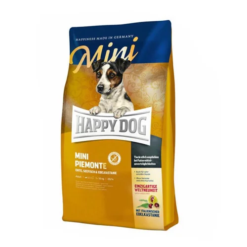 غذا خشک هپی داگ سگ بالغ نژاد کوچک مدل MINI PIEMONTE وزن ۱کیلویی
