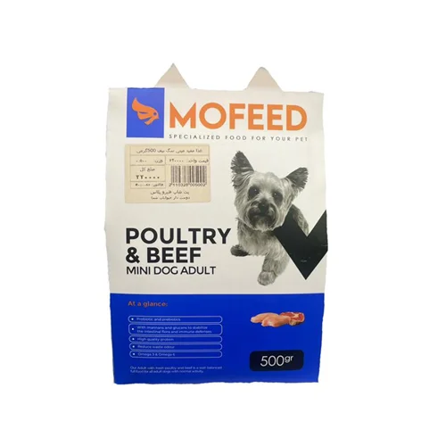 غذا خشک مفید سگ بالغ 500گرمی