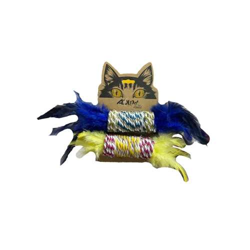 اسباب بازی رول کنفی پر دار گربه