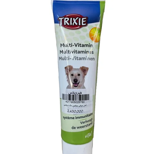 مولتی ویتامین خمیری سگ تریکسی 100 گرمی