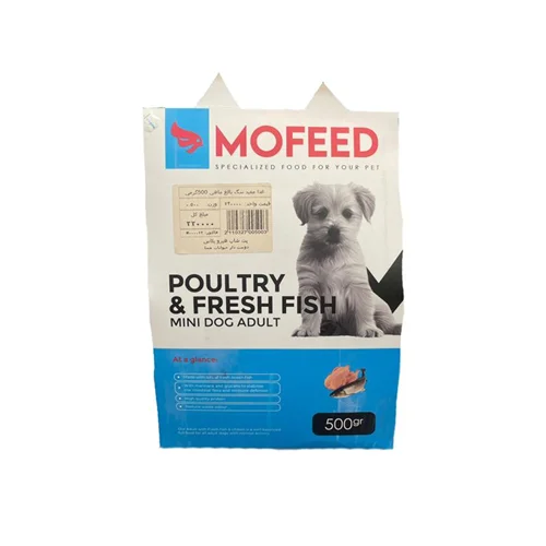 غذا خشک سگ مفید بالغ طعم ماهی500 گرمی